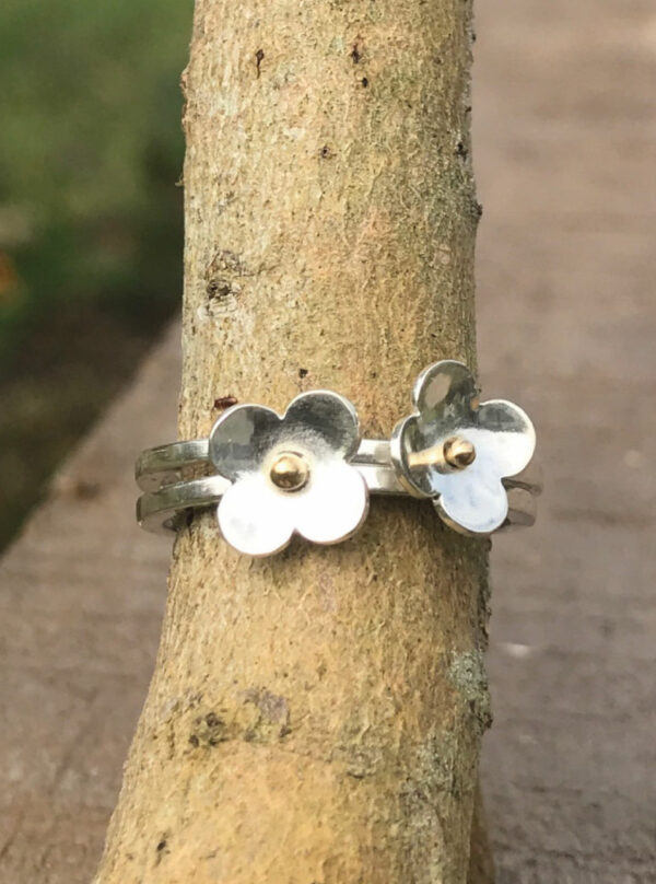 Bague fleur éternelle